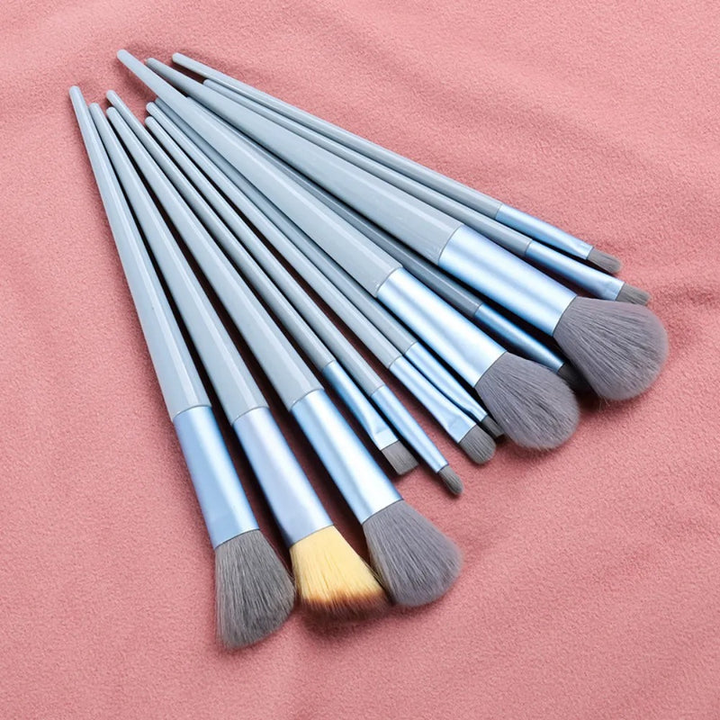 Set de 13 Pinceles Profesionales para Maquillaje