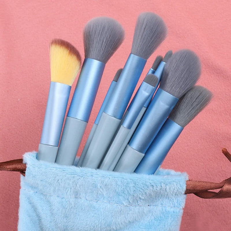 Set de 13 Pinceles Profesionales para Maquillaje